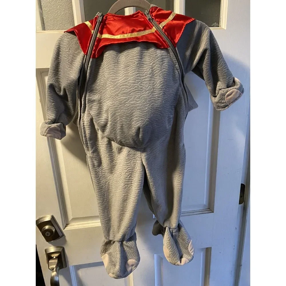 Disney Store DUMBO the Elephant w/ Timmy Mouse Plush Costume Sz 24 Mo. Halloween - Picture 3 of 7